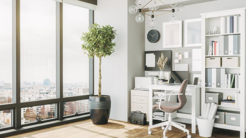 how to declutter your home office