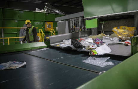 Non recyclable materials processing