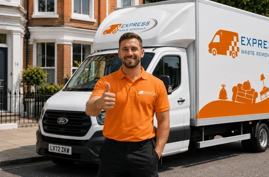Eco-friendly waste clearance team